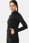 Amante Anti Microbial Fitted Jacket - Jet Black — thumbnail 2